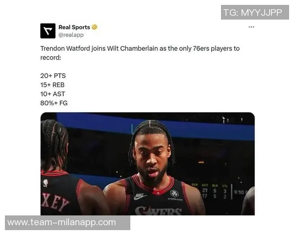 沃特福德替补表现出色12投7中贡献19分9篮板7助攻1抢断1盖帽